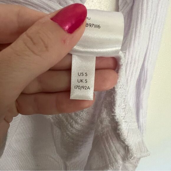 Free People Long Sleeve Tee - White - Picture 11 of 12